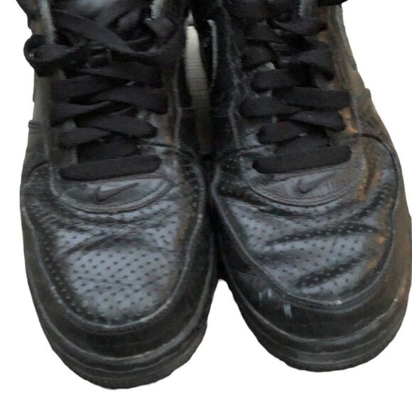 VINTAGE 2005 Nike Air Force 1 Premium Crocodile Black Size 8.5 - Picture 10 of 14